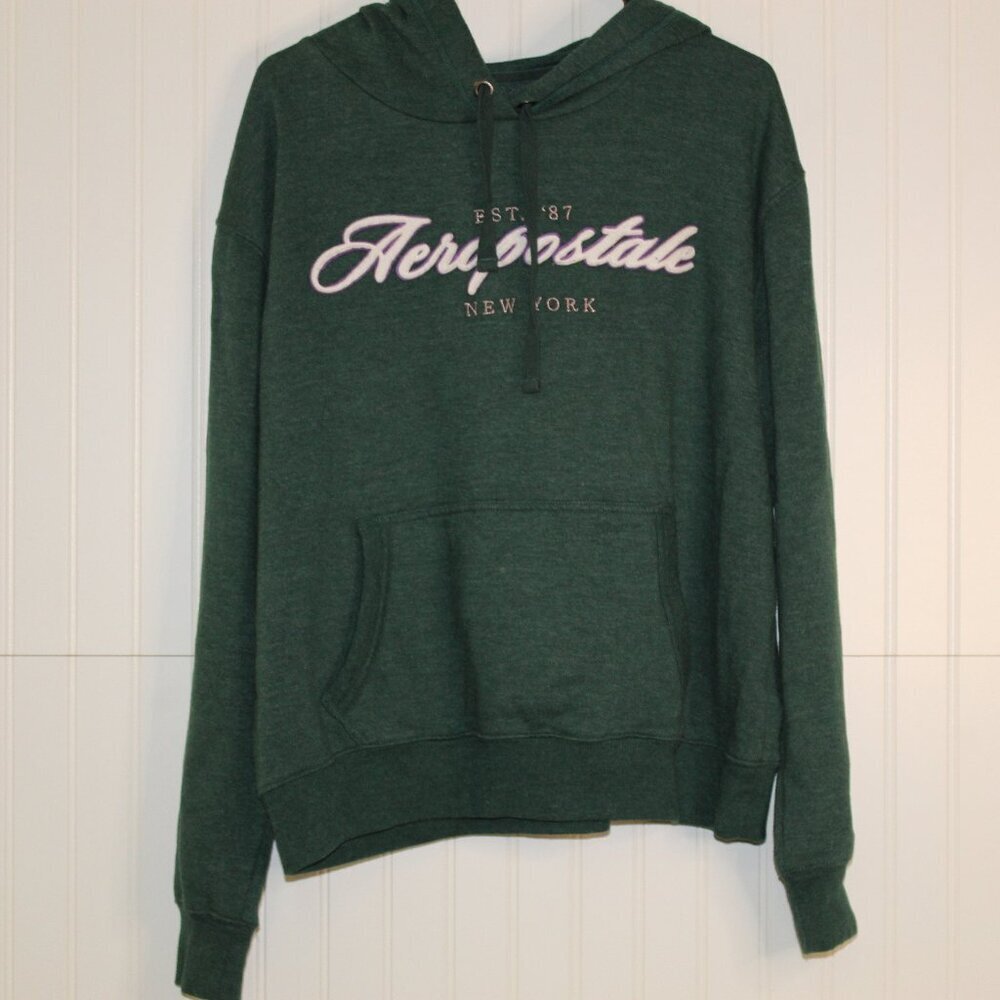 Aeropostale Green Pullover Hoodie Size XL